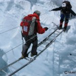 三浦雄一郎75歳エベレスト登頂(2008年)(10)アイスフォール (3)